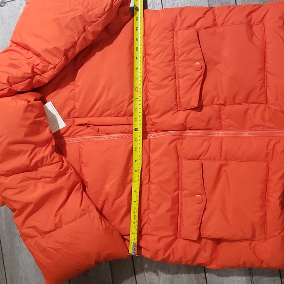 Men's heavy short puffer jacket- All in Motion, sz L - Picture 9 of 12